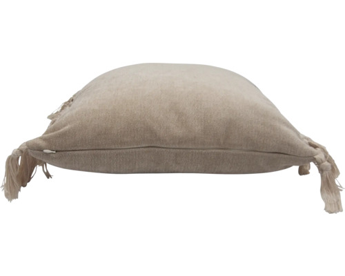 Dekokissen mit Quasten an den Ecken