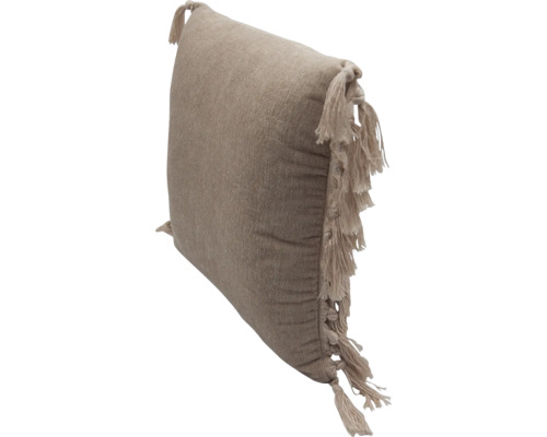 Dekokissen mit Fransen