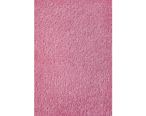 Spannteppich Velours Ines pink 400 cm breit (Meterware)