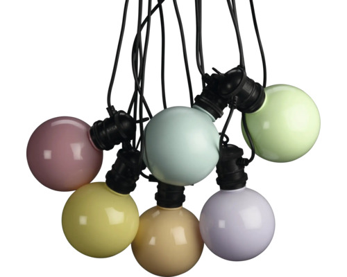 Guirlande lumineuse LED Konstsmide pastel