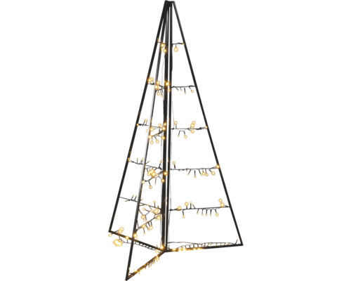 LED Metallpyramide Konstsmide H 122 cm