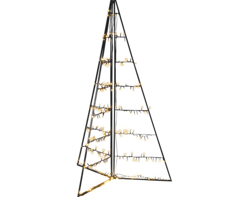 LED Metallpyramide Konstsmide H 150 cm