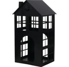 Lanterne décorative en métal en forme de maison