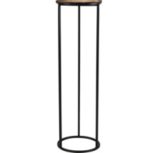 Blumenhocker aus Holz und Metall