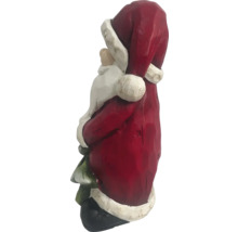 Weihnachtsmann Figur mit Weihnachtsbaum