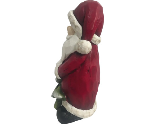Weihnachtsmann Figur mit Weihnachtsbaum