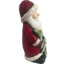 Dekorativer Weihnachtsmann mit Weihnachtsbaum