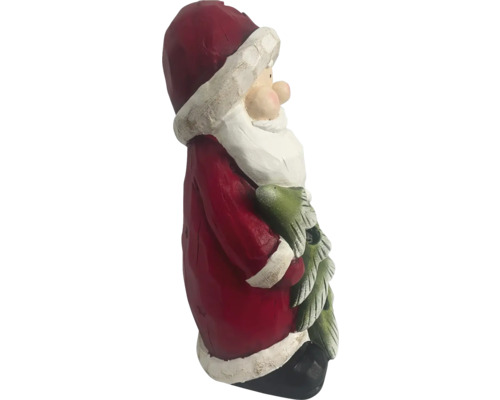 Dekorativer Weihnachtsmann mit Weihnachtsbaum