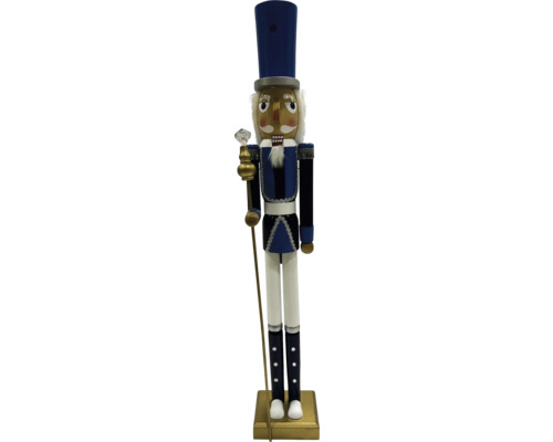 Figurine décorative Lafiora Casse-noisette bleu H 85 cm