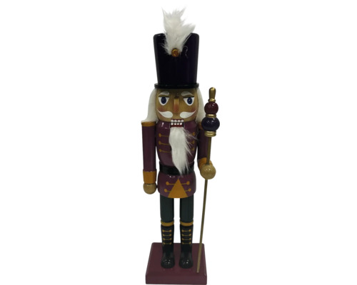 Figurine décorative Lafiora Casse-noisette violet H 34.7 cm