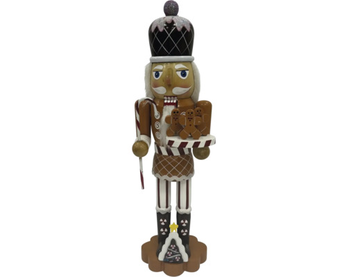 Figurine décorative Lafiora Casse-noisette marron H 34.7 cm