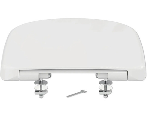 Toilettendeckel aus Kunststoff mit Befestigungsmaterial