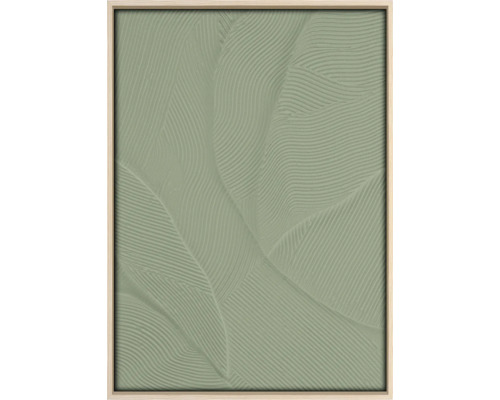 Tableau encadré Original palmier vert 50x70 cm