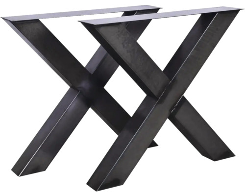 Piètement de table Buildify 720 mm x 100 mm noir
