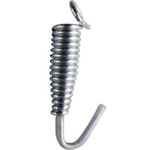 Ressort de traction avec extrémités à crochet