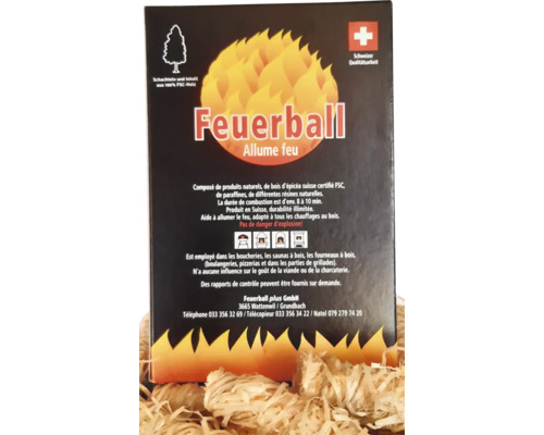 Emballage allume-feu Feuerball