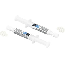 Deux seringues de colle Grohe Quickglue avec adaptateur
