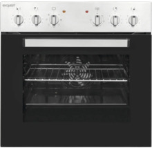 Four encastrable Exquisit avec boutons rotatifs et éclairage intérieur