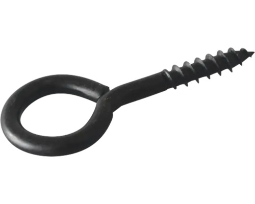 Dresselhaus Ringschrauben HCP 4 x 25 mm schwarz 50 Stück Ösenschraube