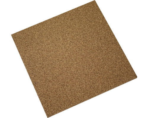 Panneau en liège NOMA®Nature pour isolation thermique et phonique 50 x 50 x 0,1 cm 4 pces