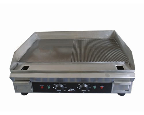 Barbecue électrique pro 3200 W 51x61x23 cm chrome