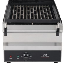 Barbecue électrique pro 4500 W 40x66,1x30 cm pierre de lave