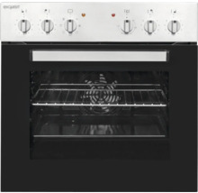 Four avec boutons rotatifs et grille