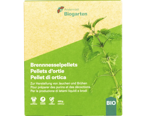 Andermatt Biogarten Brennesselpellets 450 g