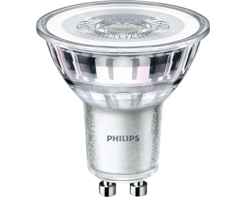 Ampoule à réflecteur LED PAR16 transparente GU10/4,6W(50W) 355 lm 2700 K blanc chaud 2 pièces