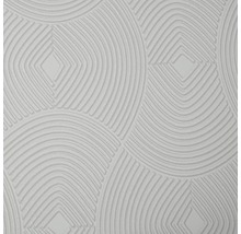 Papier peint avec motif géométrique de cercles et de losanges