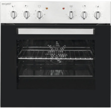 Four encastrable Exquisit avec boutons de commande et espace de cuisson