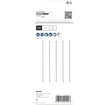 Lames de scie sauteuse Bosch Expert, bimétal, 152 mm, 6 TPI, 4 pièces