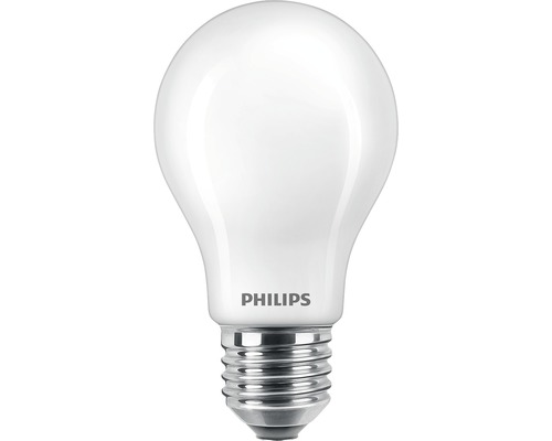 LED Lampe A60 matt E27/10,5W(100W) 1521 lm 2700 K warmweiss 2 Stück Philips Logo auf einer LED Lampe