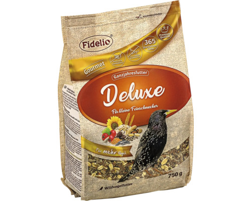 Deluxe Nourriture pour oiseaux Fidelio 750 g