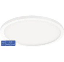 Plafonnier blanc avec logo Smart Home