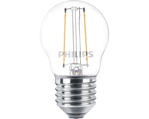 LED Tropfenlampe P45 klar E27/2W(25W) 250 lm 2700 K warmweiss
