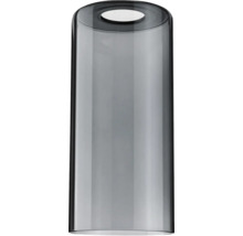 Vase en verre gris