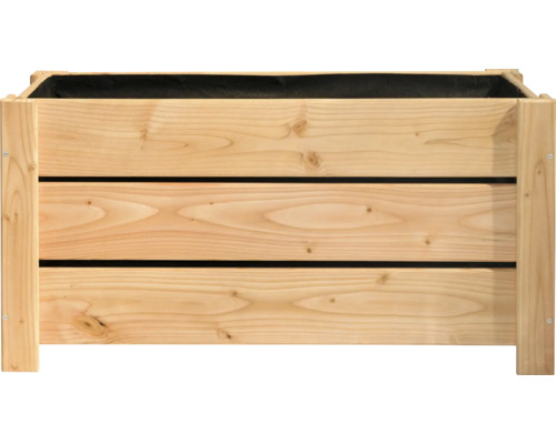 Blumenkasten Holz Douglasie 80 x 40 x 40 cm natur