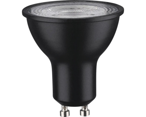 Ampoule réflecteur LED GU10 8 W à intensité lumineuse variable noir 4000 K Lampe LED GU10