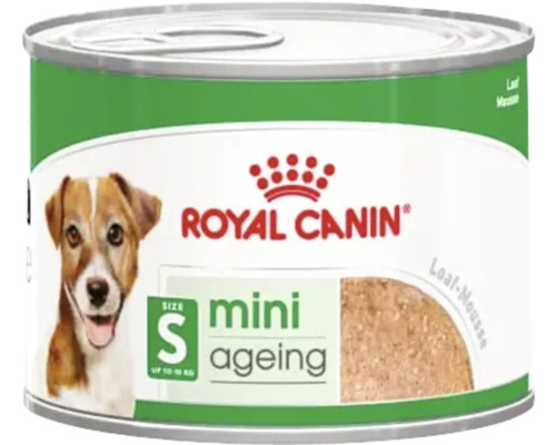ROYAL CANIN Hundefutter Mini Ageing Loaf Can mousse 195 g Royal Canin Hunde Feuchtfutter Mini Ageing Dose
