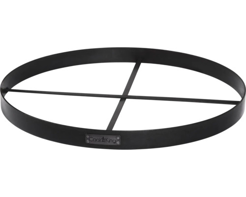 Feuerschalenbasis Cook King 80 x 6 cm schwarz