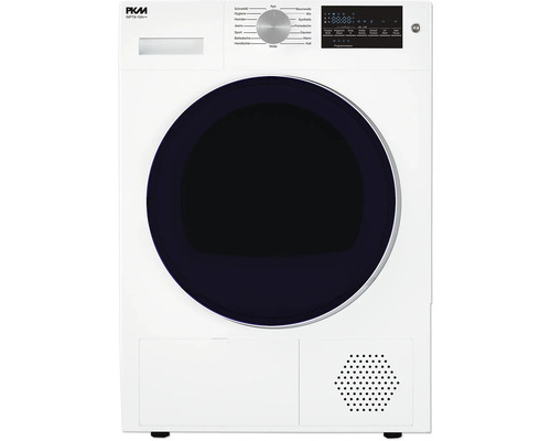 Sèche-linge pompe à chaleur PKM WPT9-15A++ contenance 9 kg capacité de lavage Sèche-linge PKM avec sélecteur rotatif et affichage numérique