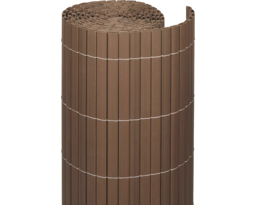 Brise-vue en plastique enroulé pour le jardin