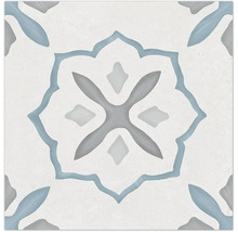 Carreau décoratif avec motif floral