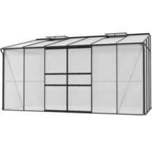 Serre avec ouvertures pour le jardinage