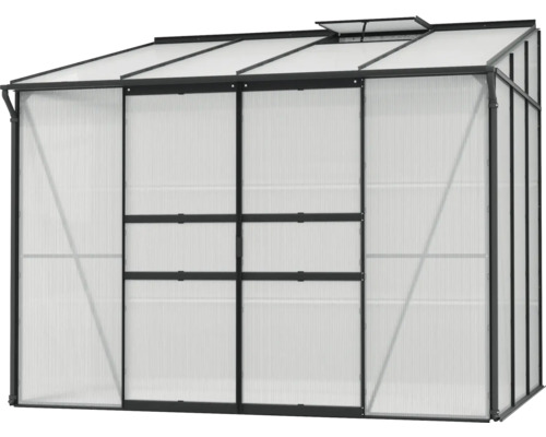 Serre de jardin avec lucarne