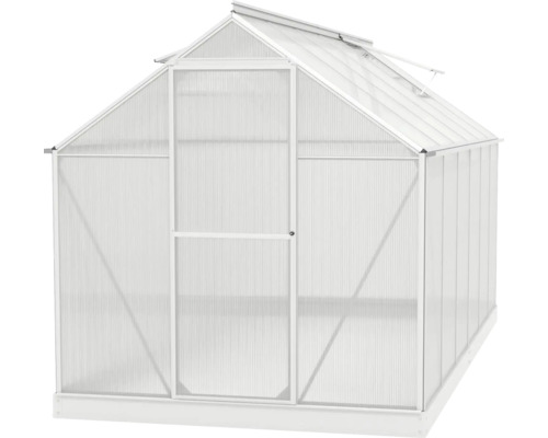 Serre avec porte et fenêtre de toit