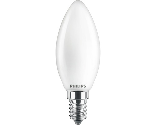 Ampoule bougie LED B35 mate E14/6,5W(60W) 806 lm 2700 K blanc chaud