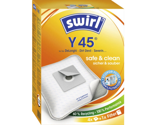 Swirl Y45 Staubsaugerbeutel Packung