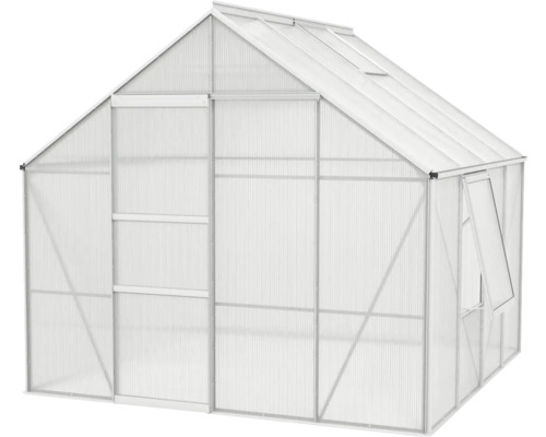 Serre avec porte et fenêtre